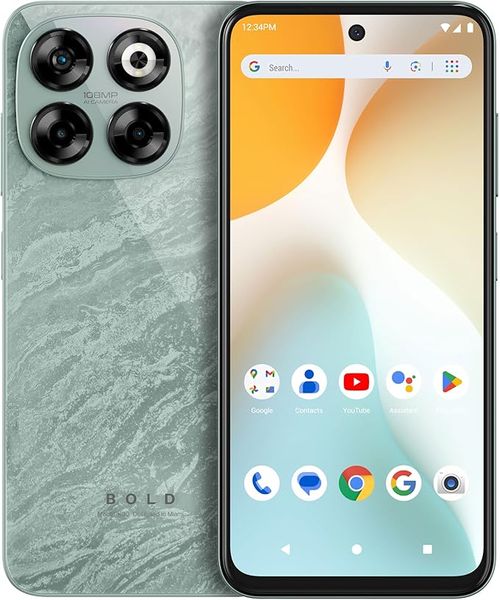 Celular Blu Bold K30 6 + 12 + 256GB DS plateado