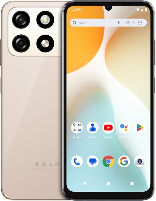 Celular Blu Bold K5 4 + 4 + 64GB DS crema