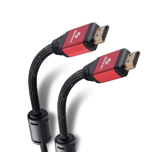 Cable Steren HDMI 4K con filtros de ferrita y cable tipo cordón de 10 m 299-830