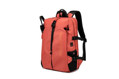 Mochila Deportiva Estudiantil Multiusos Laptop 17" Sport Hunter Naranja 30lts