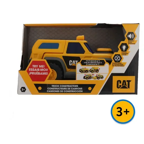 Juguete Cat camión de construcción 2 en 1