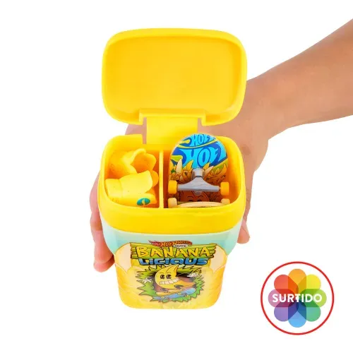 Juguete Hot Wheels Paquete de Chicles Skate Surtido