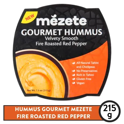 Hummus Fire Roasted Mezete 215g
