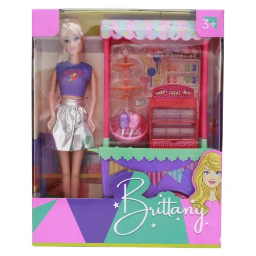 Set Brittany puesto de helados con accesorios