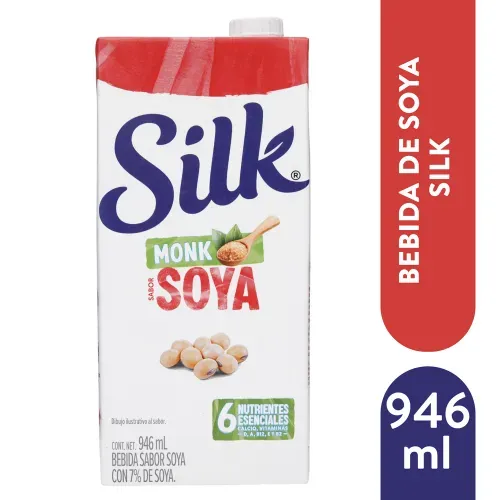 Bebida de Soya Silk Con Monkfruit - 946ml