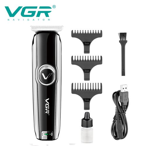 Rasuradora inalámbrica recargable por USB con indicador LED modelo V-168