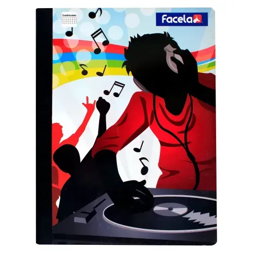 Facela Cuaderno Cocido Cuadros
