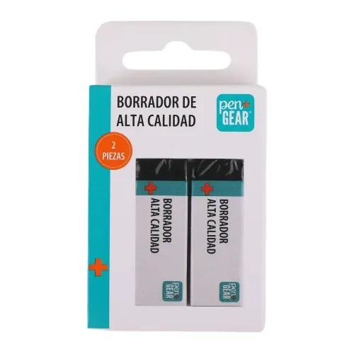 Borradores Pen + Gear negros de alta calidad - 2 Pzas