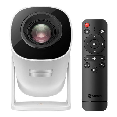 Mini proyector Steren multimedia HD de 4 840 lm 110 ANSI lm con Bluetooth PRO-260