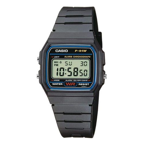 Reloj Casio Unisex Vintage Clásico modelo F-91W-1D
