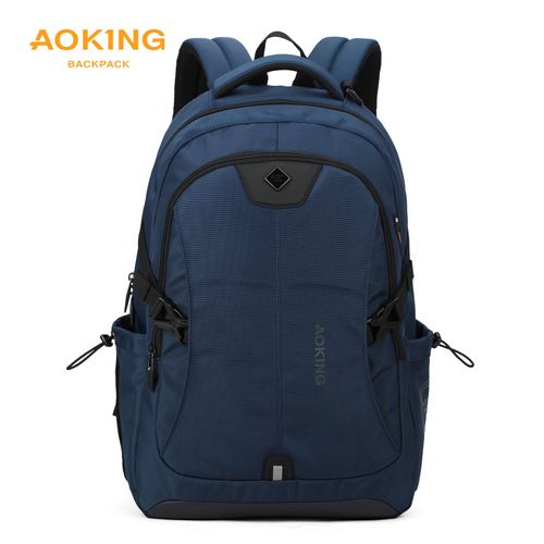 Mochila Aoking escolar de hombre modelo SN67529-1 azul