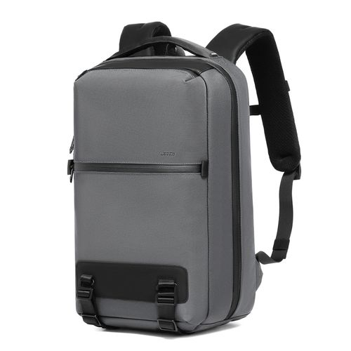 Mochila Ozuko ejecutiva de viaje impermeable modelo 9851 gris