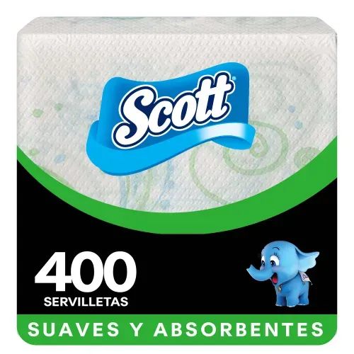 Servilletas de Papel Scott - 400 Hojas