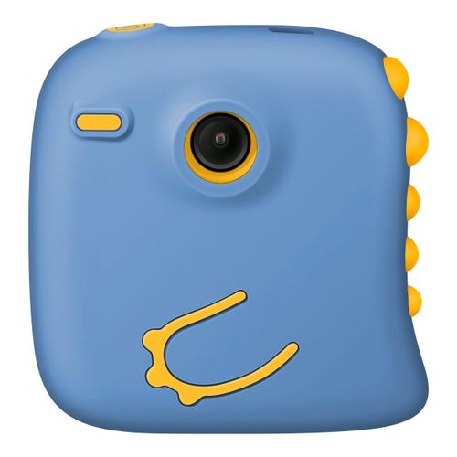 Cámara Steren digital instantánea con batería recargable y cubierta de silicón azul CAM-PRINT-AZ