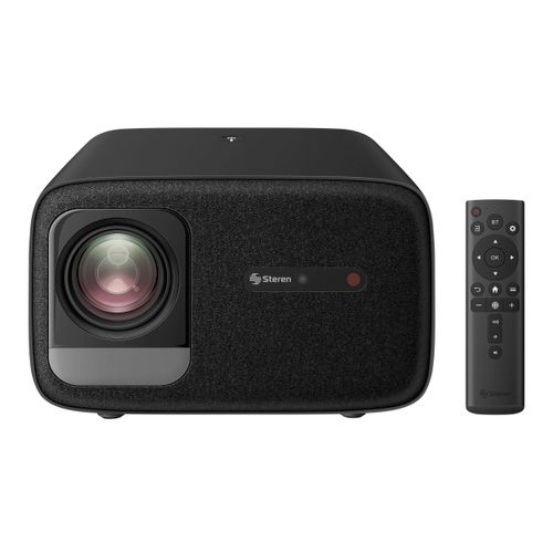 Proyector Steren multimedia Home Theater Full HD de 34 100 lm 1100 ANSI lm con función espejo Bluetooth PRO-8000