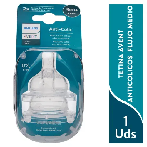 Set 2 Tetinas Flujo Medio Classic