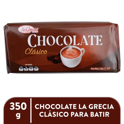 Chocolate La Grecia Clasic Para Batir - 350 g
