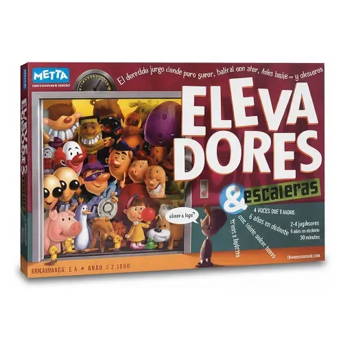 Juego Metta elevadores y escaleras