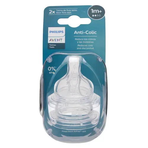 Set 2 Tetinas Flujo Lento Ant