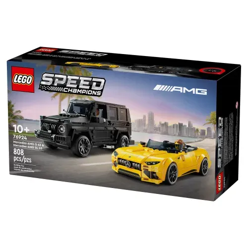 Set Lego Mercedes Amg Speed Champions Mercedes AMG G 63 & AMG SL 63 - 808 Pzas