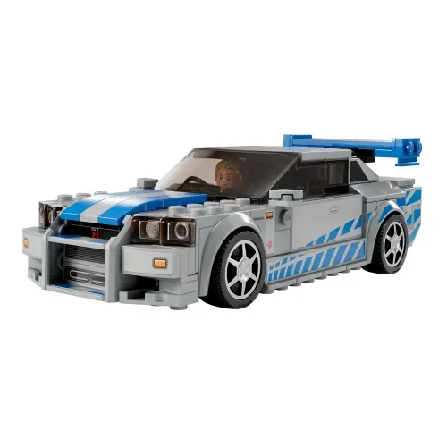 Set Lego Speed Champions 2 Fast 2 Furious Nissan Skyline Gt R R34 - 319 Pzas