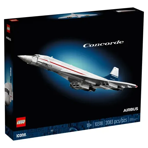Set Lego para construcción avión concorde