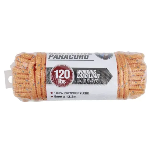 Cuerda Trenzada Pp Banda Reflecti 6x12.2