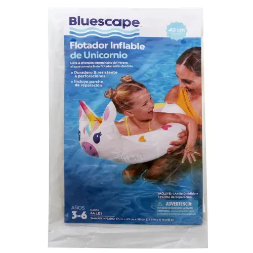 Flotador inflable Bluescape dona unicornio