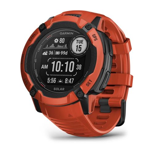 Reloj Garmin Instinct 2X Solar Rojo
