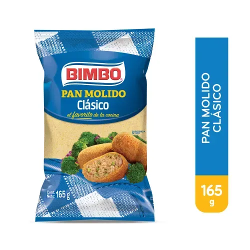 Pan Bimbo Molido Clásico - 165 g