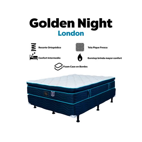 Cama Golden Night modelo London Queen