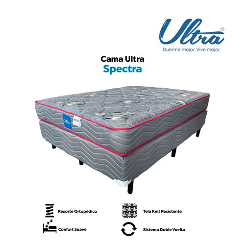 Cama Ultra modelo Spectra tamaño Matrimonial