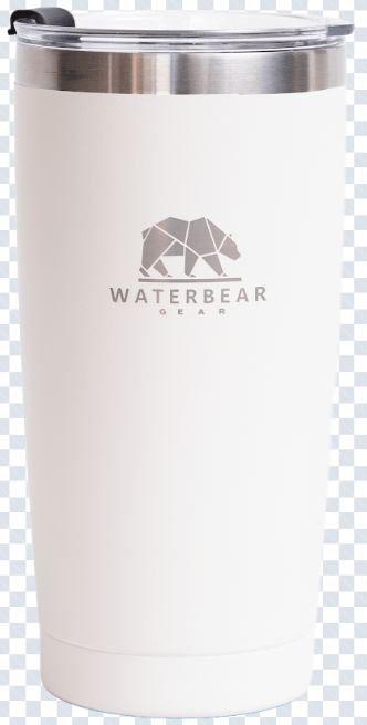 Termo Waterbear de 20oz color blanco