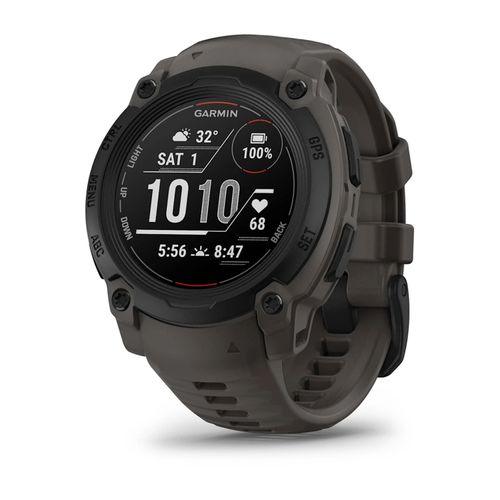 Reloj Garmin Instinct E 40 mm negro con banda de color carbón