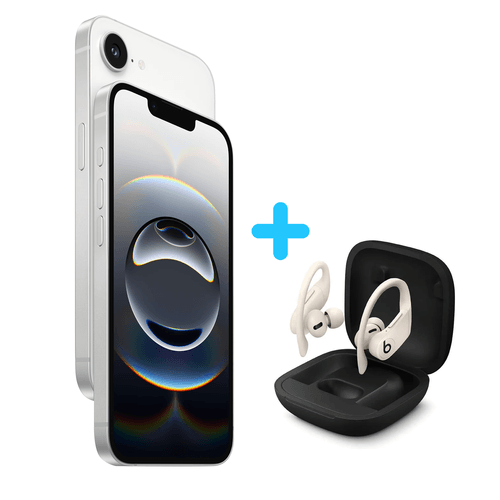Combo Apple iPhone 16E + Powerbeats Pro Wireless