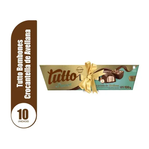 Tutto Placeres10u Chocolat Avellan 120gr