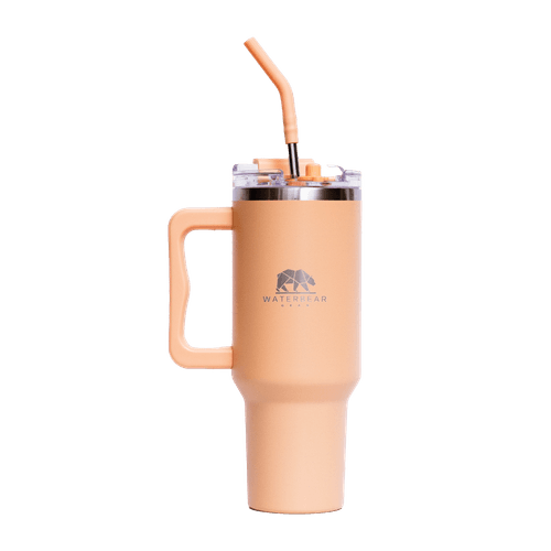 Termo Waterbear de 40oz peach salmon