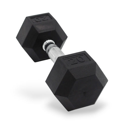 Mancuernas hexagonales Q12 la libra modelo ZT03 - 20 libras