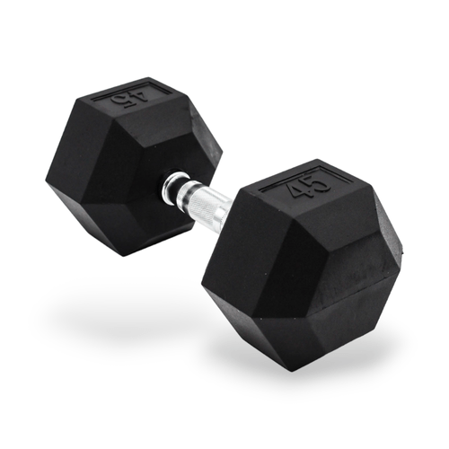 Mancuernas hexagonales Q12 la libra modelo ZT03 - 45 libras