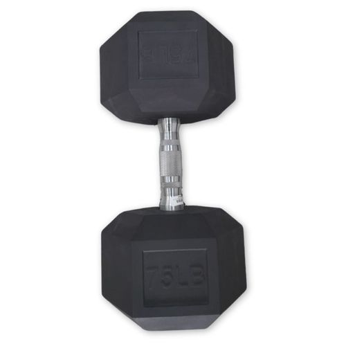 Mancuernas hexagonales Q12 la libra modelo ZT03 - 75 libras