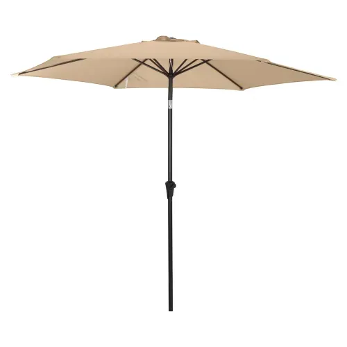 Sombrilla Home Trends con rayas azules y blancas