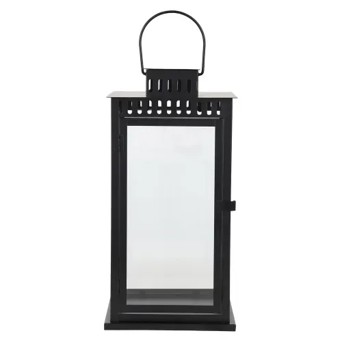 Ms Candelabro Metalico Negro 40cm