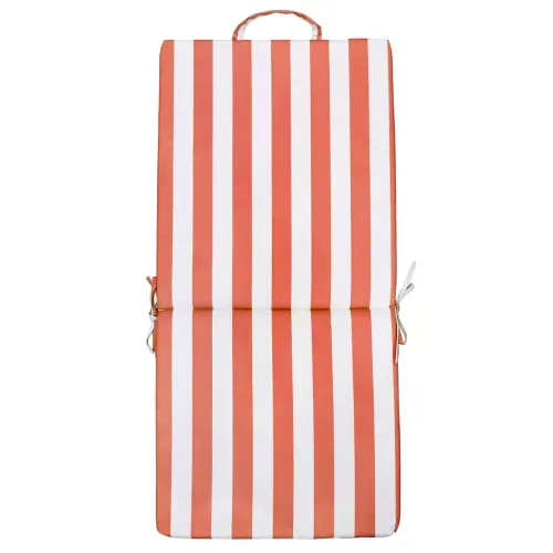 Cojín doble Mainstays rayas coral