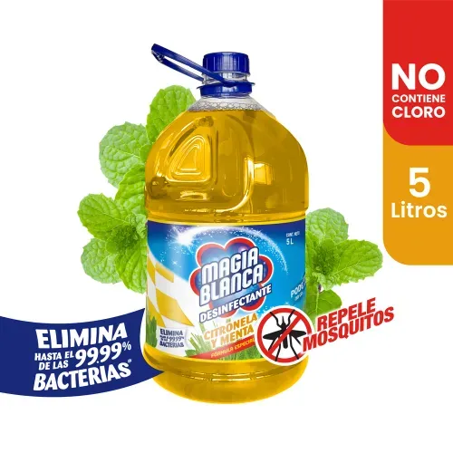 Desinfectante Magia Blanca citronela - 5 L