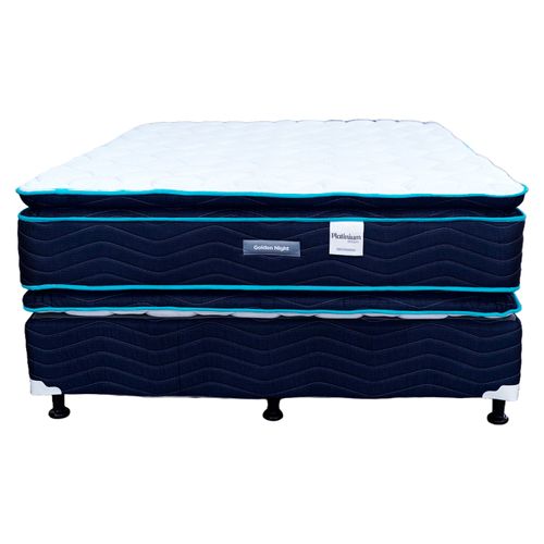 Cama Golden Night modelo Platinium Dream tamaño King