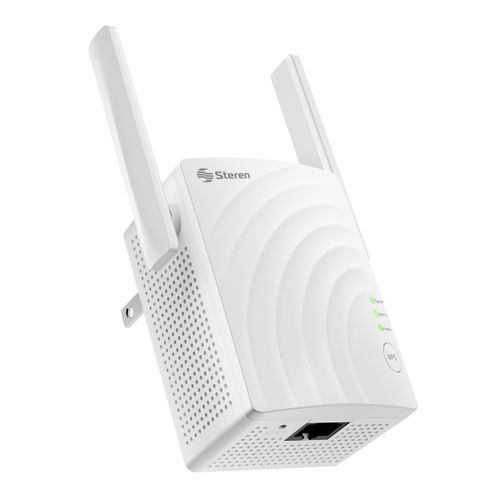 Repetidor Wi-Fi Steren de doble banda 2,4 GHz y 5 GHz B G N A AC hasta 40 m de cobertura COM-8300
