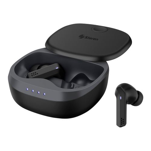 Audífonos Steren Bluetooth Touch true wireless con enviromental noise cancelling AUD-7800NE
