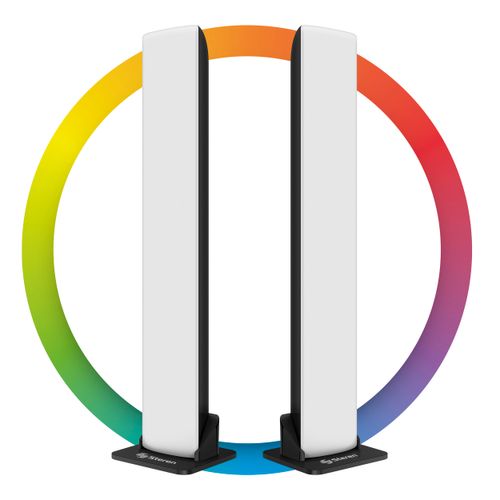 Barras ambientales Steren LED Wi-Fi multicolor RGB SHOME-LAM2