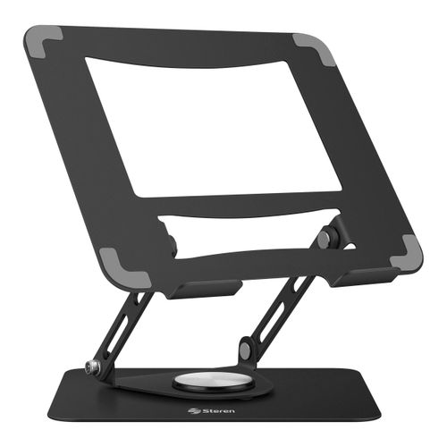 Soporte Steren metálico giratorio para laptop COM-088
