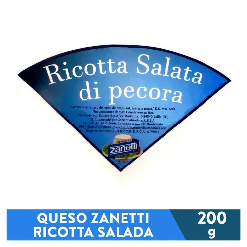 Ricotta Salata di Pecora 200g Zanetti
